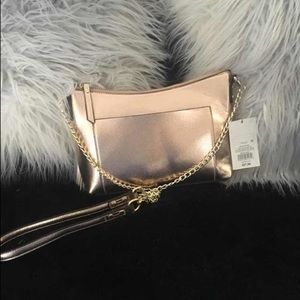 Rose gold purse